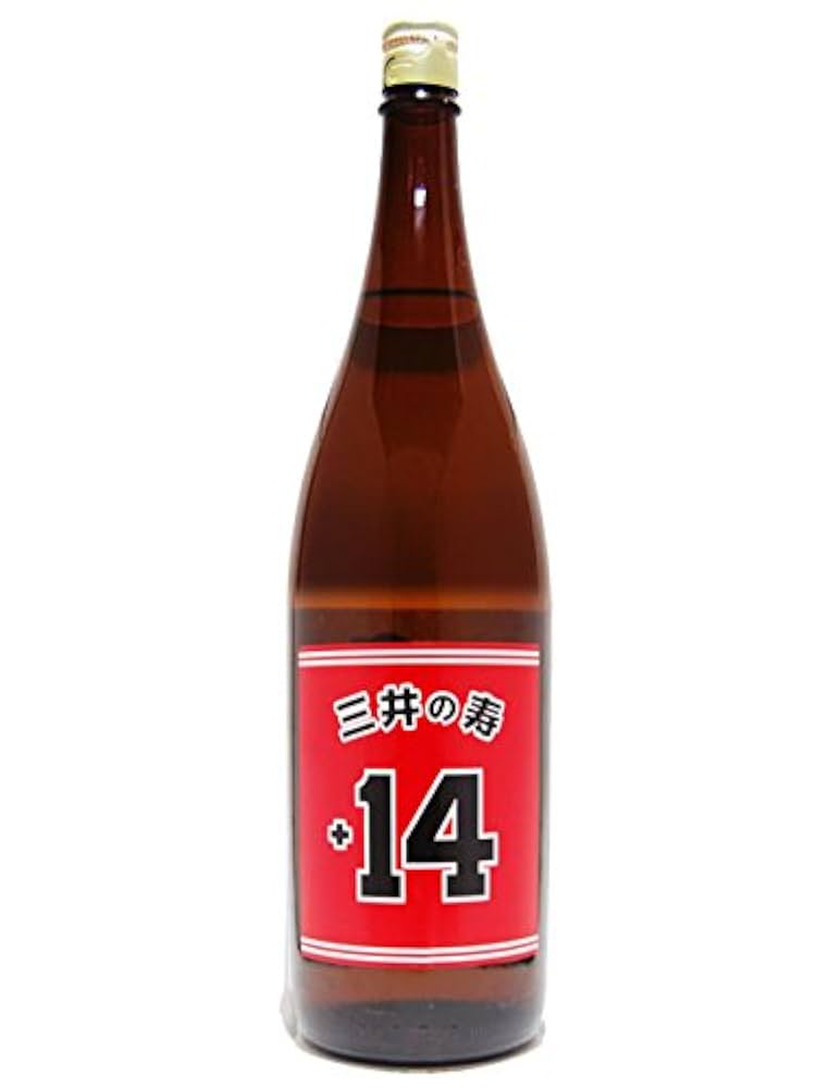 Amazon.co.jp: 三井の寿 (みいのことぶき) +14 大辛口純米吟醸